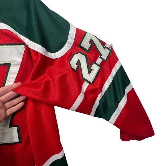 Vintage CCM New Jersey Devils NHL Hockey Jersey 27 men's L made in usa - Picture 13 of 15